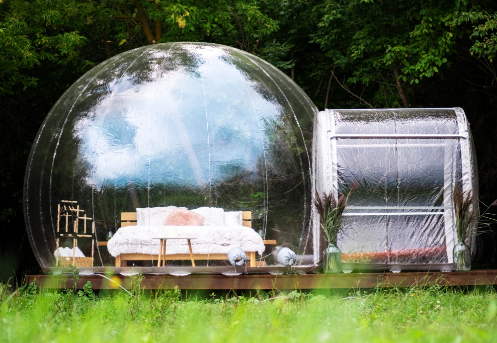 bubble clear tent